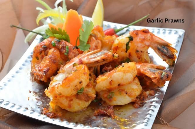 Garlic Prawns (Gluten Friendly)