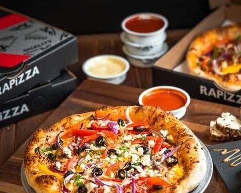Greek Pizza (Vegetarian)