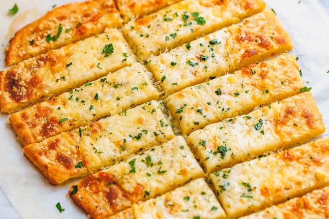 Loaded Cheesy Garlic Bread