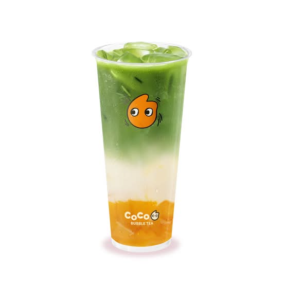 Matcha Mango Latte
