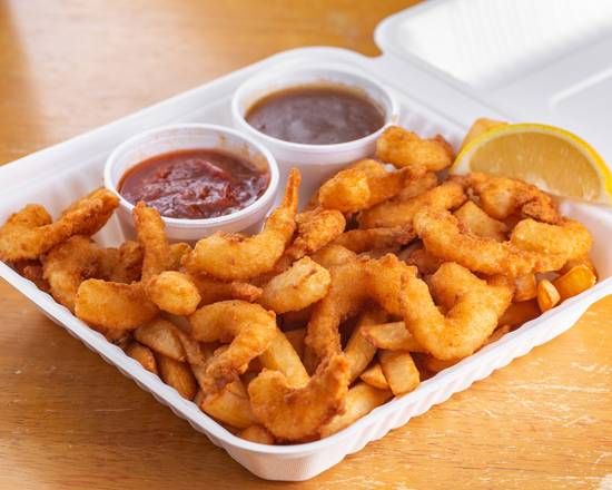 Shrimp in a Basket