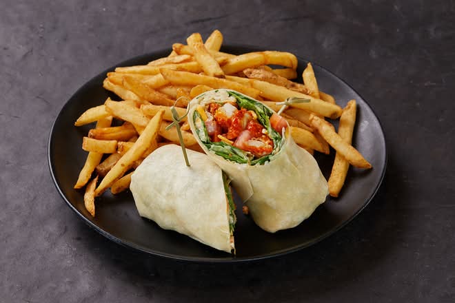 WRAP AU POULET BUFFALO / BUFFALO CHICKEN WRAP