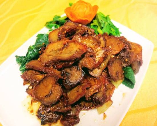 Serving Roast Pork