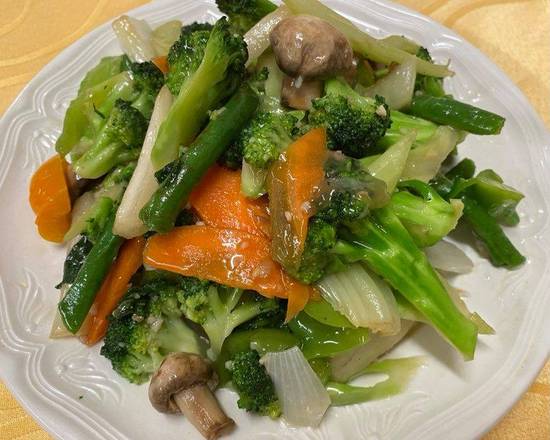 Stir Fried Mixed Chinese Vegetable