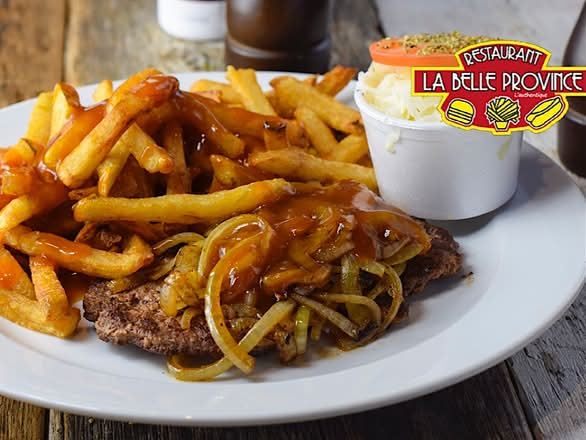 Assiette de Hamburger Steak