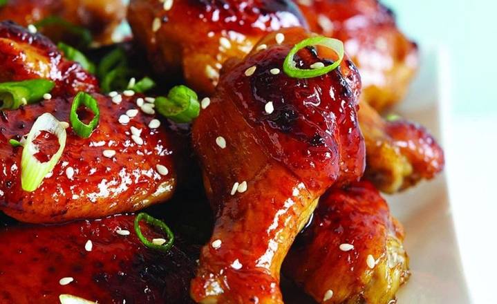 Entrée Ailes de Poulet Miel & Ail / Honey & Garlic Chicken Wings