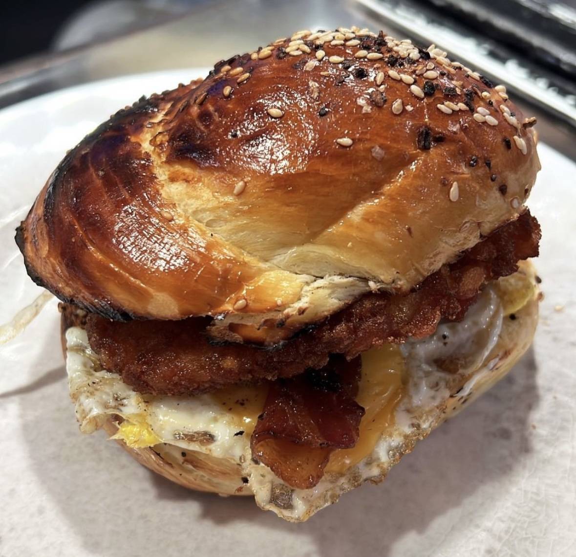 Rudy's Breakfast Sandwich