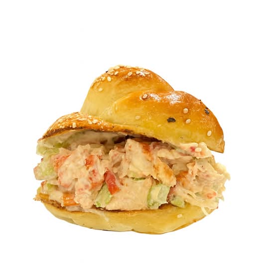 Lobster Sandwich with fries