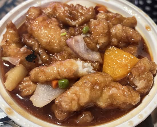 81. Sweet & Sour Fish with Pineapple