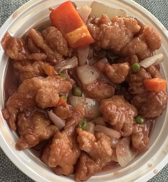 68. Sweet & Sour Chicken with Pineapple