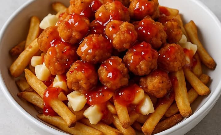 POUTINE POULET THAI