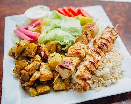 Brochettes de poulet / Chicken Skewers
