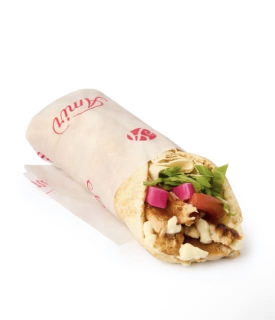 Shish taouk pita (poulet) / Shish Taouk Pita (Chicken)