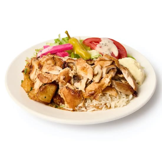 Plat shish taouk (poulet) / Shish Taouk Plate (Chicken)