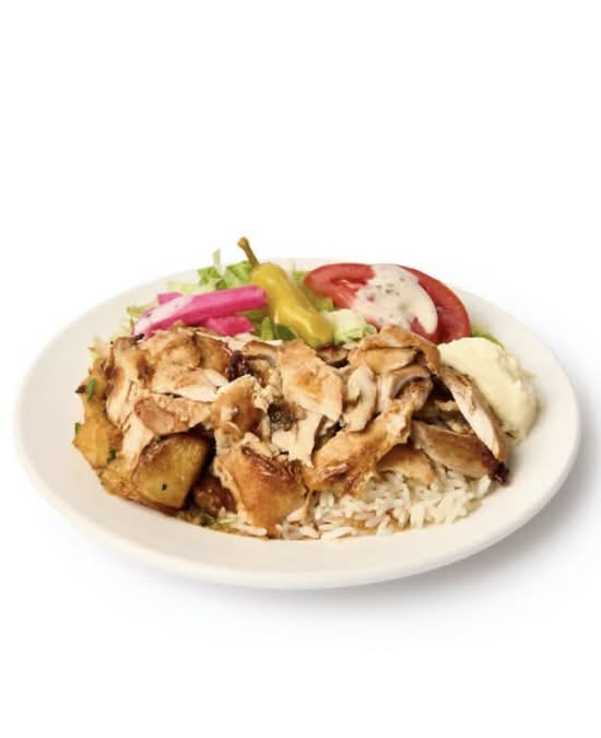 Assiette Moyenne Shish Taouk