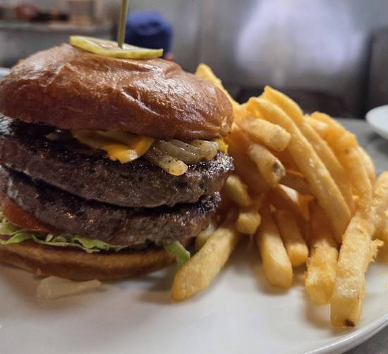 Hitchin Post Double Beef Burger