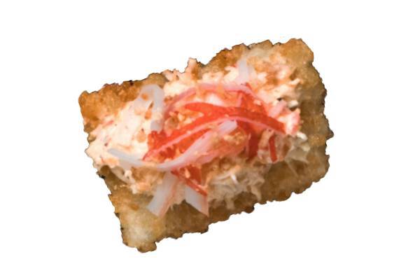 Rice Cakes Crabe et kanikama – 2 mcx / Rice Cakes Crab & Kanikama – 2 pcs