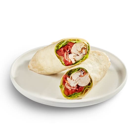 Wrap au poulet brun / Dark meat chicken wrap