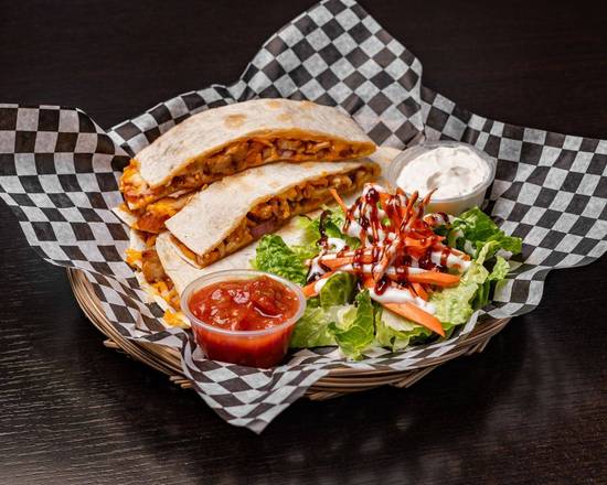Spicy Bbq Chicken Quesadilla
