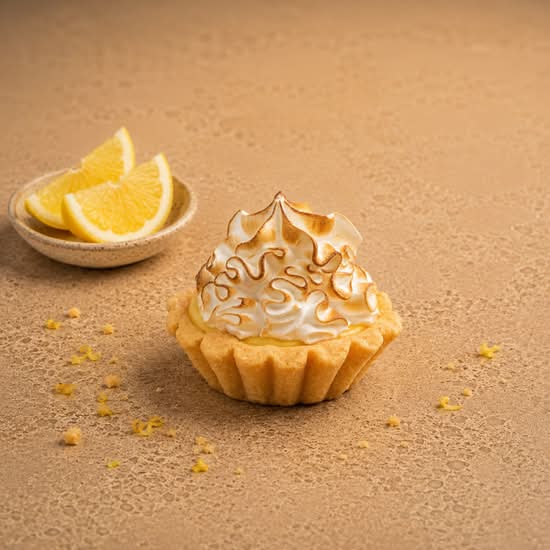 Lemon tart & merengue