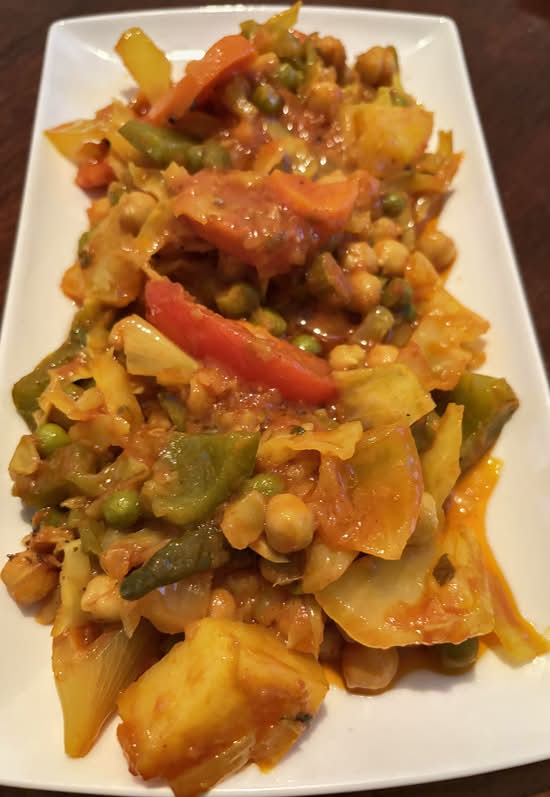 CARI AUX LÉGUMES
