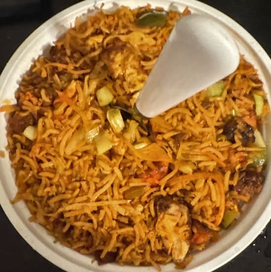 Schezwan Chicken Fried Rice