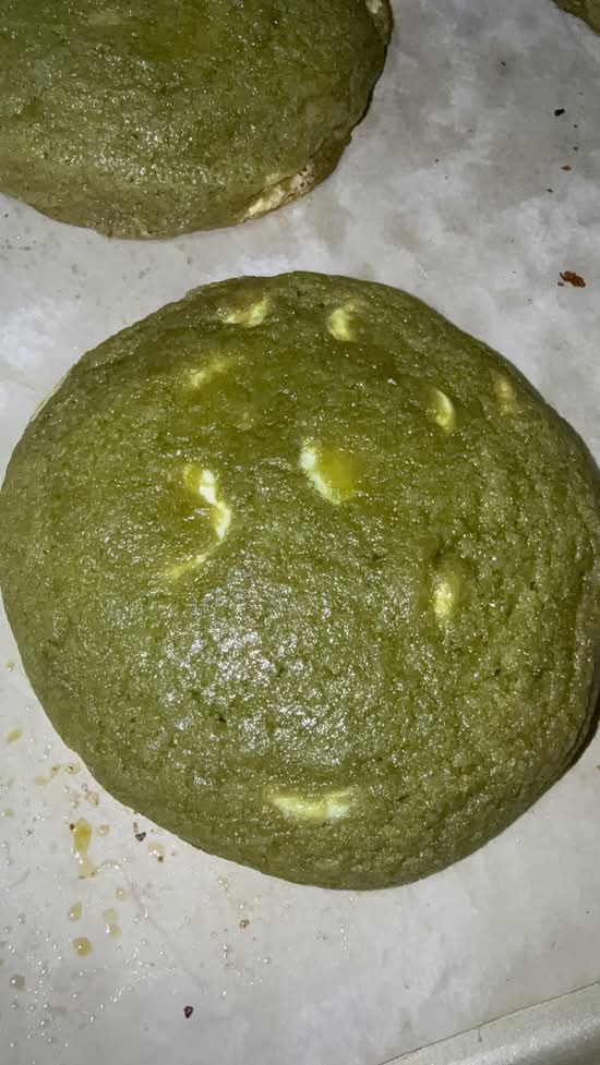 Biscuit Matcha Chocolat Blanc