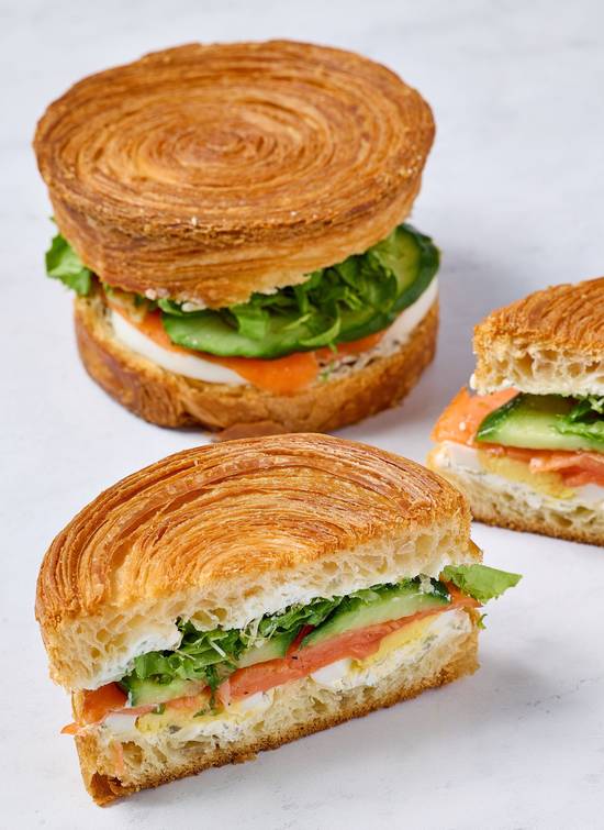 Smoked Salmon Croissant