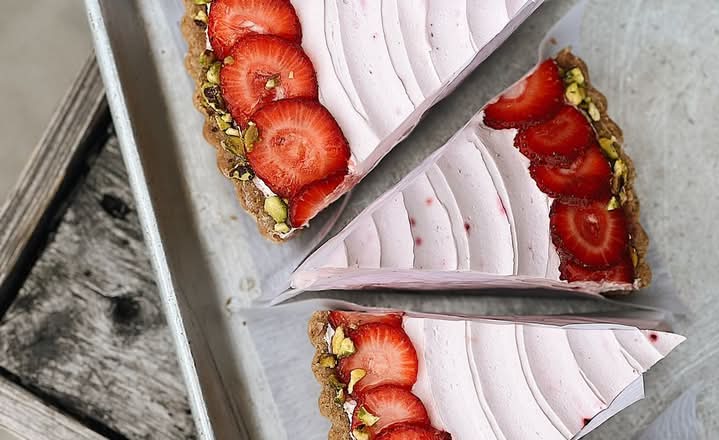 Strawberry Cheesecake Tart