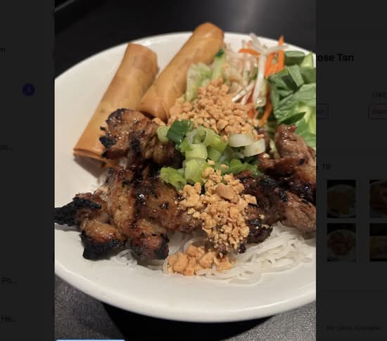 Pork Vermicelli Bowl
