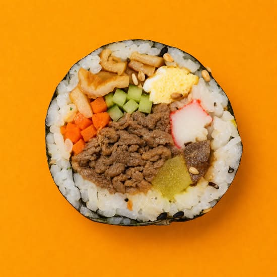 Kimbap - Beef Bulgogi (불고기 김밥)