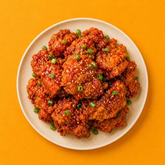 Boneless Korean Fried Chicken (뼈 없는 프라이드 치킨)