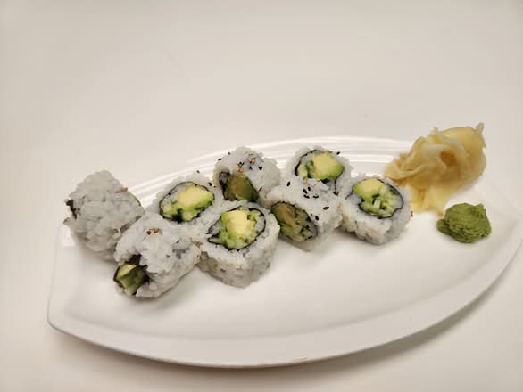 Avocado and Cucumber Roll