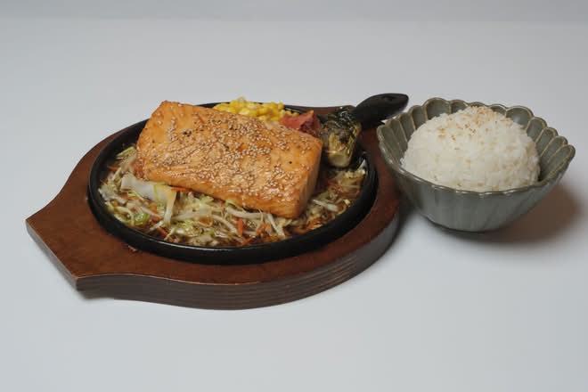 Grilled Salmon Teriyaki