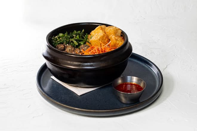 Vegan Korean Tofu Bibimbap