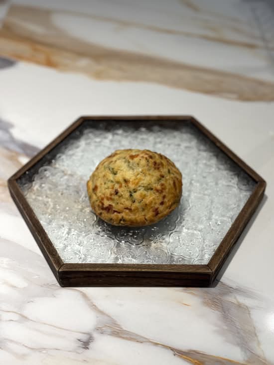 White Cheddar Chive Scone