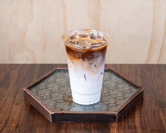 Iced Salted Caramel Latte