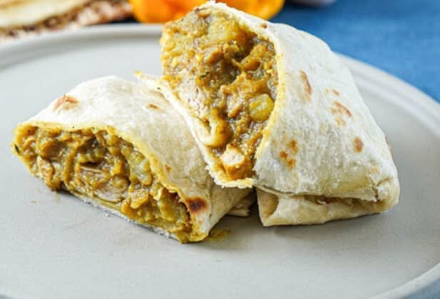 Curry Chicken Roti