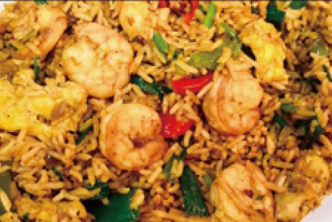 Riz Frit aux Fruits de Mer / Seafood Fried Rice