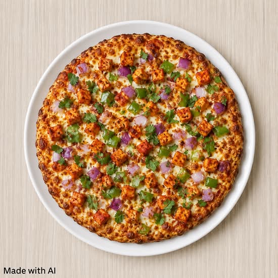 Paneer Tikka Pizza