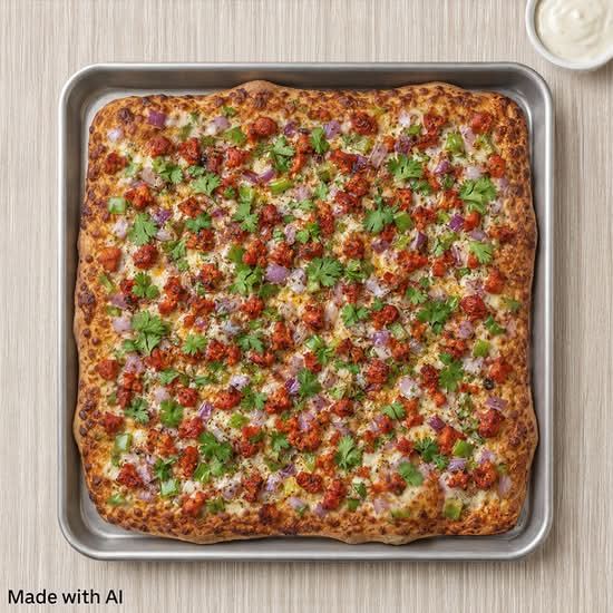 Achari Chicken Pizza
