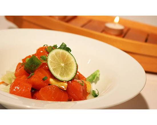 Spicy Salmon Sashimi