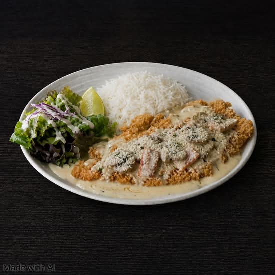Fish Mushroom Cream Sauce
