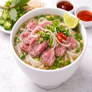 11. Pho Tai - Rare Beef Noodle Soup