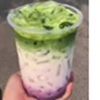 12. Taro Matcha Latte