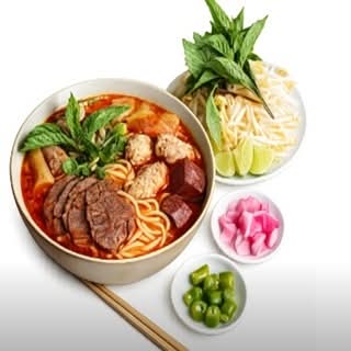 17. Bun Bo Hue - Spicy Vietnamese Beef Noodle Soup