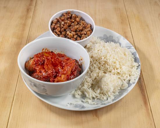 White Rice and Beans