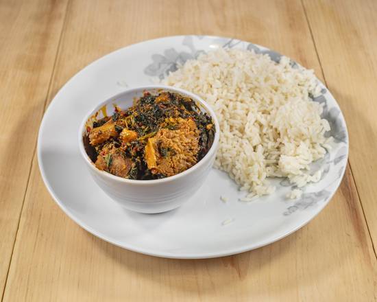 White Rice and Vegetable Soup