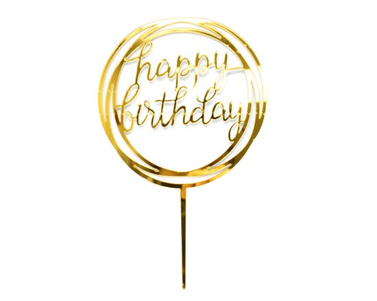 Happy Birthday Topper