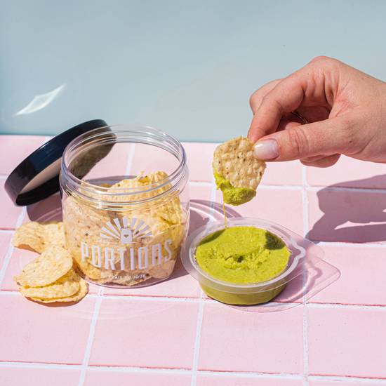 Guacamole et croustilles de tortillas (90gr)
